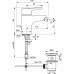 Смеситель для биде Ideal Standard Connect Blue Хром