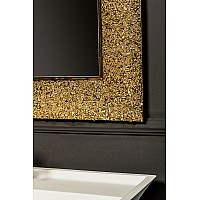 Зеркало AURA 60x90 золото, с подсветкой