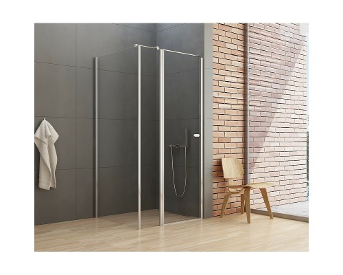 Душевое ограждение NEW TRENDY NEW SOLEO 120x70x195 (хром)