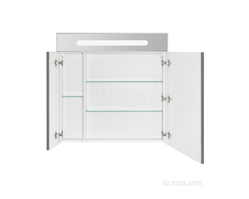 Зеркальный шкаф Roca Victoria Nord 80 ZRU9000033 белый глянец