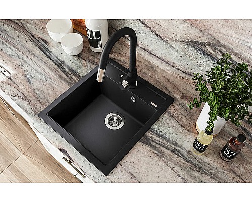 Кухонная мойка Florentina Липси-460 20.280.B0460.102 Черная