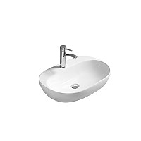 Раковина керамическая накладная и подвесная SantiLine SL-1024
