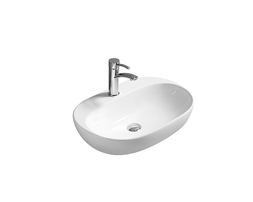 Раковина керамическая накладная и подвесная SantiLine SL-1024