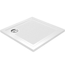 Душевой поддон из стеклопластика WasserKRAFT Salm 90x90 27T03 Белый глянец