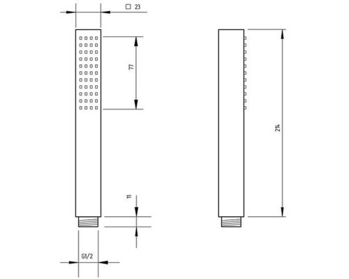 Ручной душ Migliore Quadra 20041 Золото