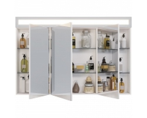 Зеркальный шкаф Dreja Eco Uni 120 99.9013 Белый