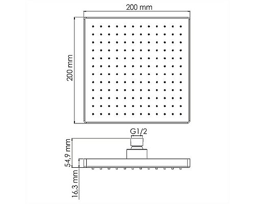 Душевая система WasserKRAFT Exter A12610 Светлая бронза