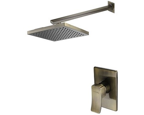 Душевая система WasserKRAFT Exter A12610 Светлая бронза