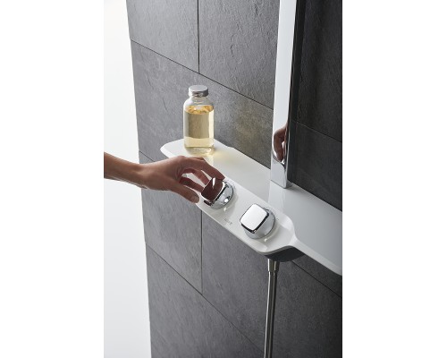 Душевая система Kludi Cockpit Discovery 8020091-00 Хром Белый