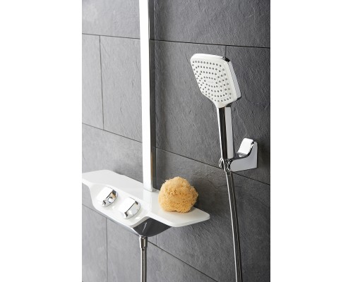 Душевая система Kludi Cockpit Discovery 8020091-00 Хром Белый