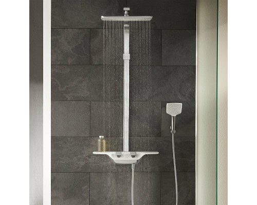 Душевая система Kludi Cockpit Discovery 8020091-00 Хром Белый