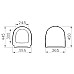 Крышка-сиденье для унитаза VitrA Seat 86-003-009 микролифт