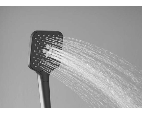 Душевая система Vincea Next VSFS-1N0TMB с термостатом Черная матовая