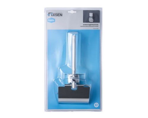 Бумагодержатель+держатель запасного рулона FIXSEN Kvadro FX-61310E