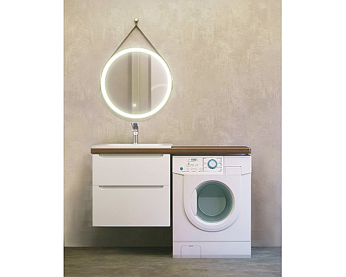 Столешница под раковину Jorno Wood 122 Wood.06.122/DW Темное дерево