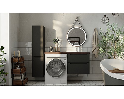 Столешница под раковину Jorno Wood 122 Wood.06.122/DW Темное дерево