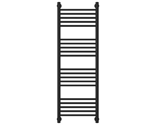 Полотенцесушитель водяной 1200х400 черный матовый Сунержа Богема+ 31-0220-1240