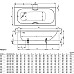 Стальная ванна с шумоизоляцией BETTE Form 170x75 цвет белый B23-1500