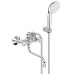 Универсальный смеситель Grohe для ванны с душевым гарнитуром