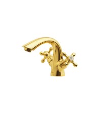 Смеситель для умывальника Boheme Tradizionale Oro золото