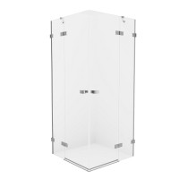 Душевое ограждение NEW TRENDY AVEXA 80x80x200 (хром)