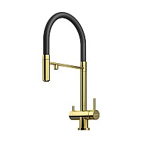 Смеситель для кухни Omoikiri Kanto-PVD-LG 4994014