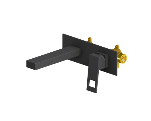 Смеситель для раковины встроенный Timo Briana 7171/03SM черный