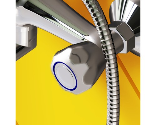 Смеситель для ванны Dorff Modern D7095000 универсальный Хром