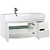 Тумба под раковину Aquanet Опера 115 169613 подвесная 2 дверцы 2 ящика L Белая