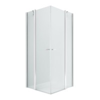 Душевое ограждение NEW TRENDY NEW SOLEO 2D 100x110x195 (хром)