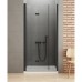 Душевая дверь NEW TRENDY NEW SOLEO BLACK складные L 90x195 (черный)