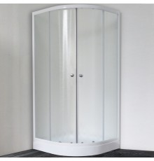 Душевой уголок Royal Bath HKD 90х90 RB 90 HKD-C без поддона профиль Белый стекло матовое