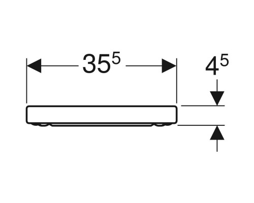 Сиденье для унитаза Geberit iCon 500.670.01.1 Белое с микролифтом