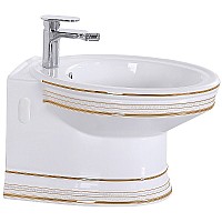 Биде CeramaLux Lux Classic 4289 подвесное Белое