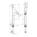 Смеситель для раковины Hansgrohe AXOR хром