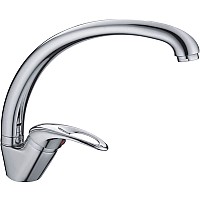 Смеситель для кухни Haiba HB4115 Хром