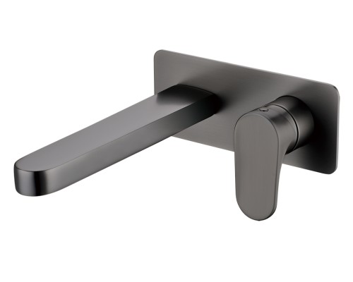 Смеситель для умывальника из стены Boheme Spectre Gunmetal