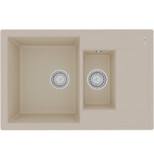 Кухонная мойка Lemark Ramza 760 9910038 Бежевая