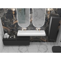 Ящик под столешницу 60см АНТРАЦИТ мат. Armadi Art Vallessi Armadi Art Uno-S