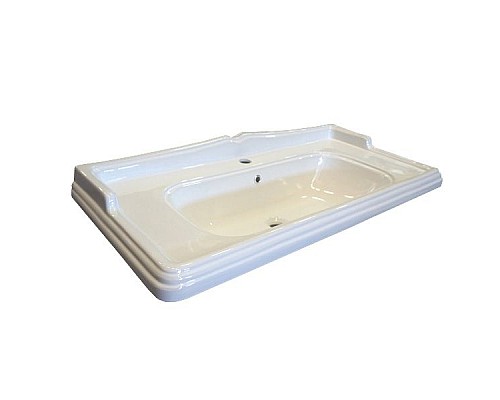 Тумба с раковиной Comforty Монако 100 00004136346 Белая