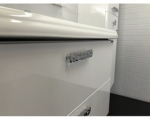 Тумба с раковиной Comforty Монако 100 00004136346 Белая