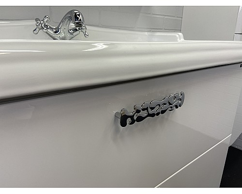 Тумба с раковиной Comforty Монако 100 00004136346 Белая