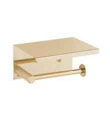 Держатель для туалетной бумаги с крышкой Armadi Art Uno Gold