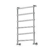 Полотенцесушитель водяной, хром, Margaroli Sole 4424706CRN