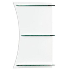 Полка Aquanet Опера 45 169630 с подсветкой Белая