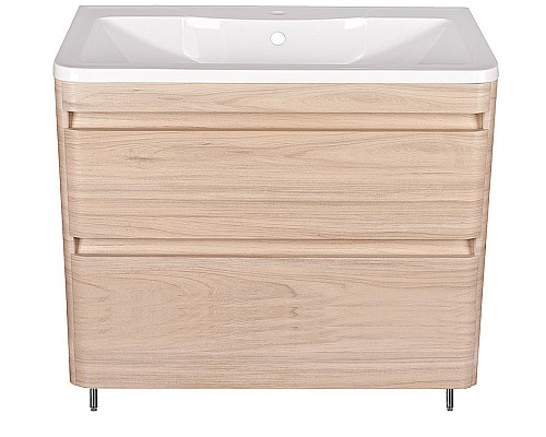 Тумба под раковину напольная Style Line Атлантика 100 ЛС-00000682 ясень перламутр