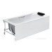 Акриловая ванна Roca BeCool ZRU9303020 прямоугольная белая 190x90