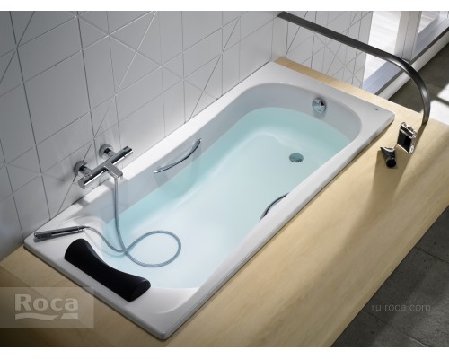 Акриловая ванна Roca BeCool ZRU9303020 прямоугольная белая 190x90