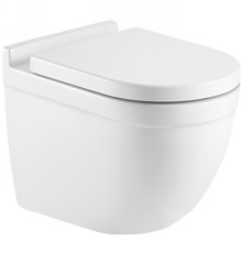 Унитаз AQUAme AQM2010 подвесной Белый глянец с сиденьем Микролифт
