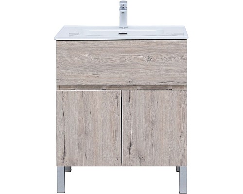 Тумба под раковину Aquanet Алвита New 70 303902 Дуб веллингтон белый